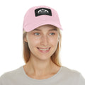 Women's Dad Hat with Leather Patch (ARS - White Logo) - Sweet Baby Jeez Teez