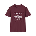 Trump/Vance Women's Relaxed/Plus Tshirt (White Logo) - Sweet Baby Jeez Teez