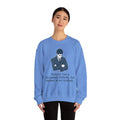 JFK Thousand Fathers Women's Relaxed Sweatshirt (IW Blues Logo) - Sweet Baby Jeez Teez