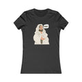 "BRB" Be Right Back Women's Fitted Tshirt (Cartoon Logo)