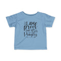 I Am Proof Infant Soft Tshirt (Black Logo)