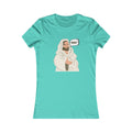 "BRB" Be Right Back Women's Fitted Tshirt (Cartoon Logo) - Sweet Baby Jeez Teez