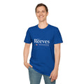 Senator Bryce Reeves Unisex Soft Tshirt (White Logo) - Sweet Baby Jeez Teez