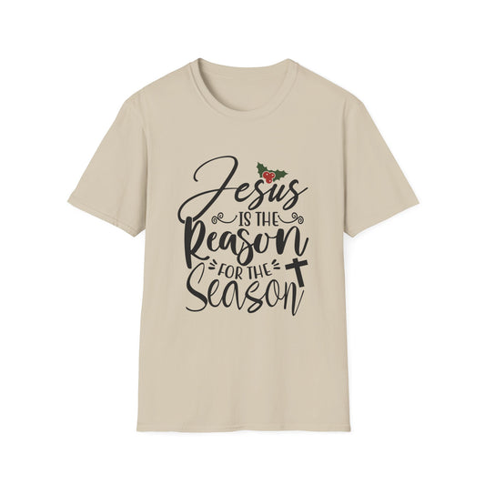 Jesus is the Reason Unisex Tshirt (Holly Logo)