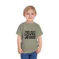 This Boy Loves Jesus Toddler Tshirt