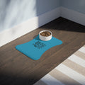 I Am Proof Turquoise Pet Feeding Mats